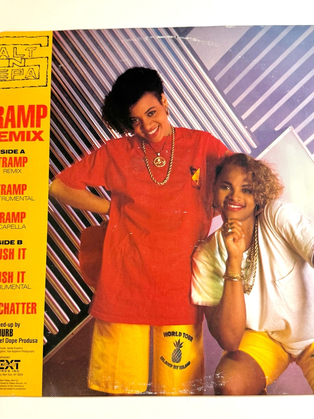 Salt 'N' Pepa - Tramp (Remix) 1987 Double Vinyl 12”